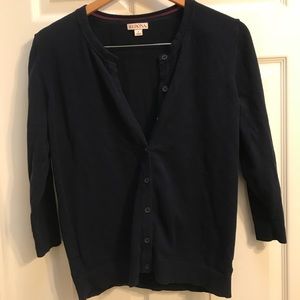 Navy Merona Cardigan